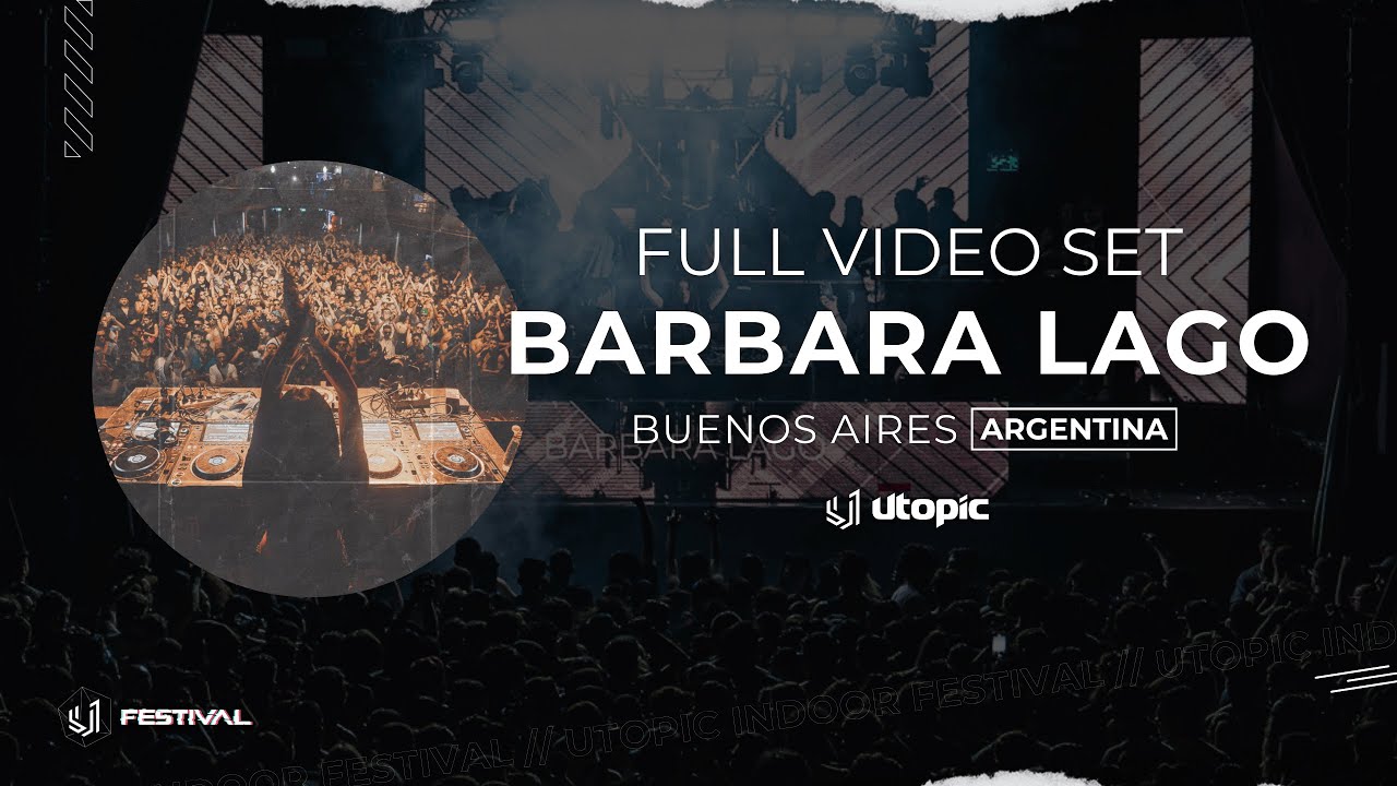 Barbara Lago LIVE at Utopic Indoor Festival @ Groove - 07.12.24 [HARD TECHNO] 4K