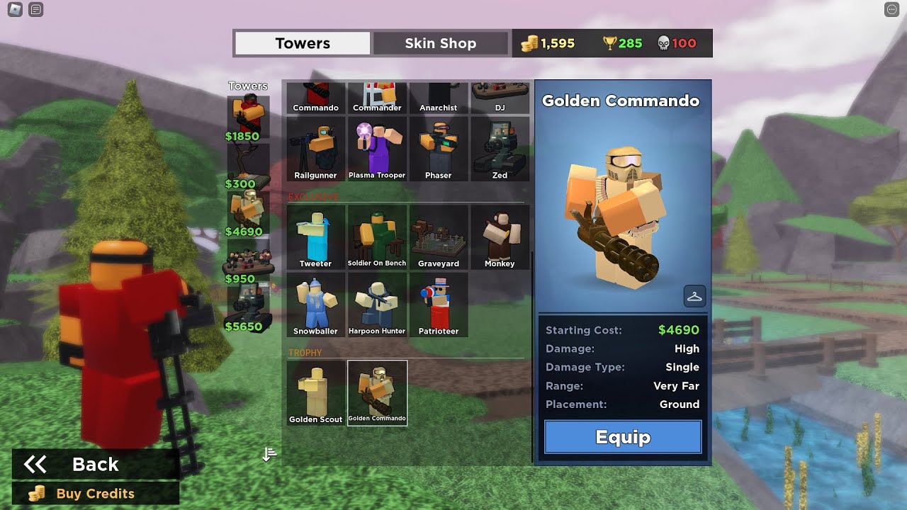 Expensive Towers Only| Roblox | Tower Battles
