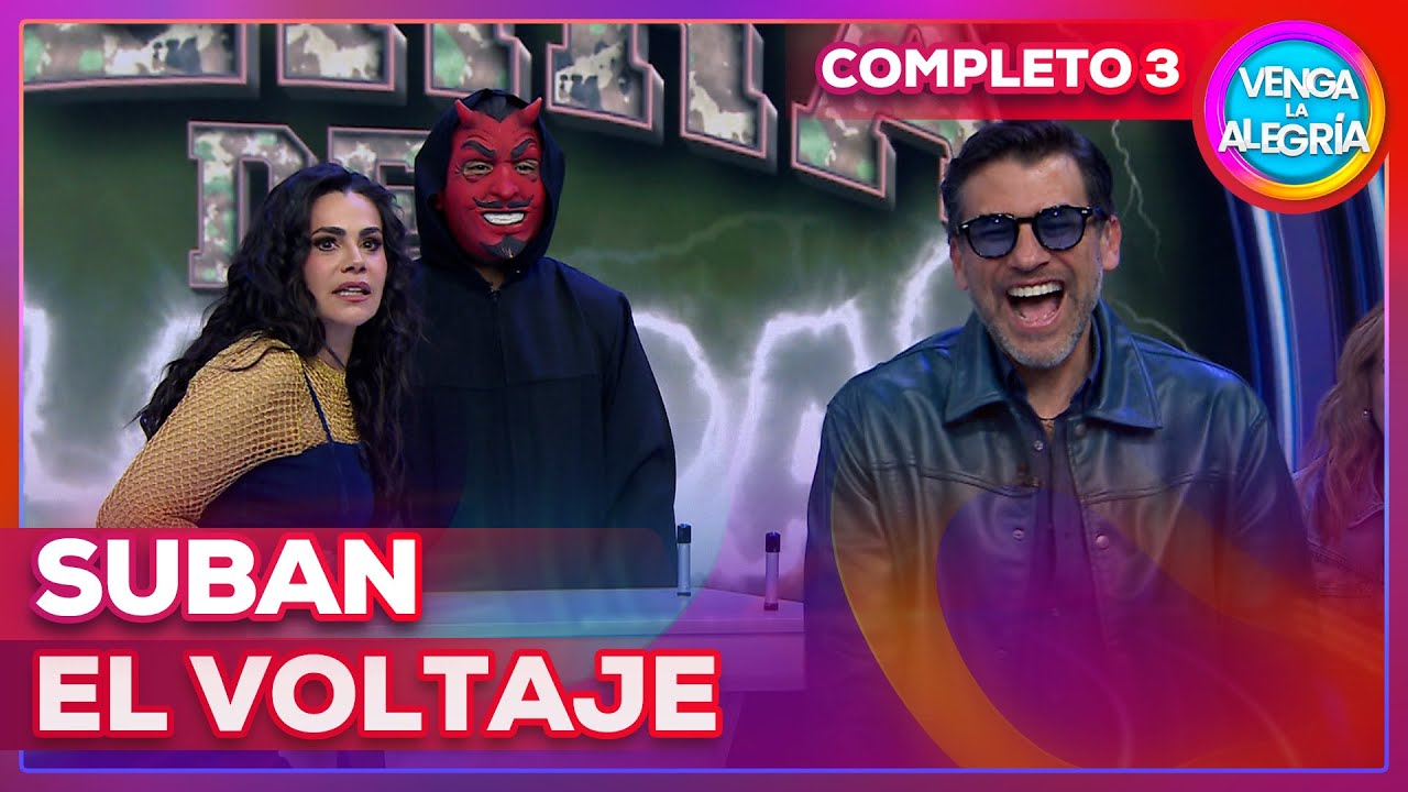 ¡Suban el voltaje! Este viernes hubo un muy buen tiro y hasta el staff jugó ⚡️👀 | Venga la Alegría
