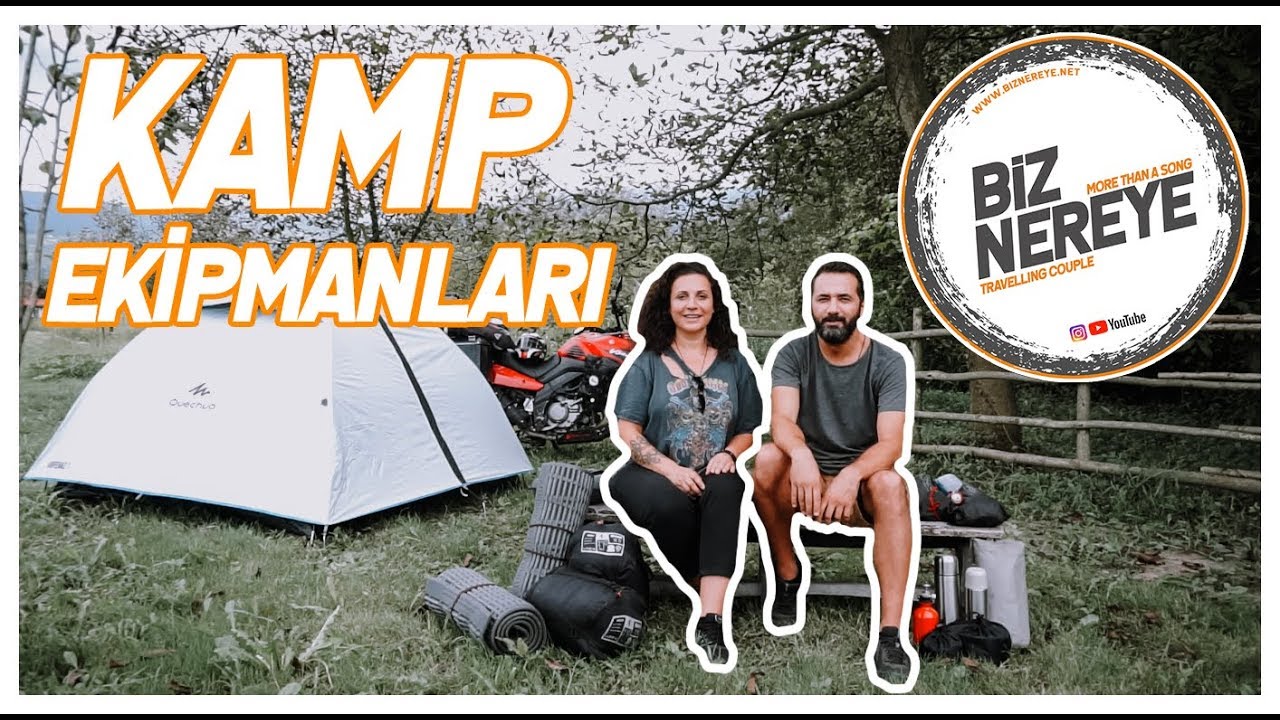 TEMEL KAMP MALZEMELERİMİZİ TANITTIK / Nordkapp Turunda Kullandığımız Ekipmanlar