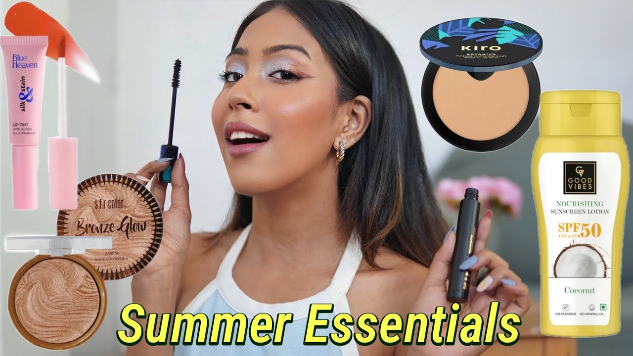 My Must-Have Summer Essentials Recommendations / Makeup & Skincare