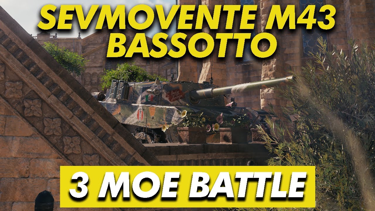 Semovente M43 Bassotto  |  3 MoE Battle #529