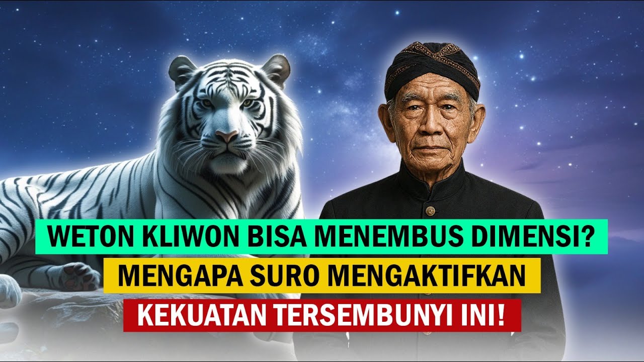 KLIWON BISA MENEMBUS DIMENSI? MENGAPA SURO MENGAKTIFKAN KEKUATAN TERSEMBUNYI INI! | SEPUTAR WETON