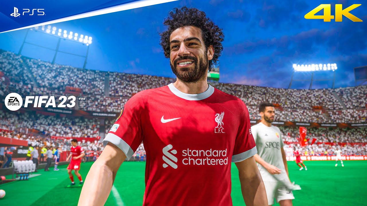 FIFA 23 - Liverpool vs AS Roma | UEFA Europa League Final | PS5™ Gameplay [4K60]