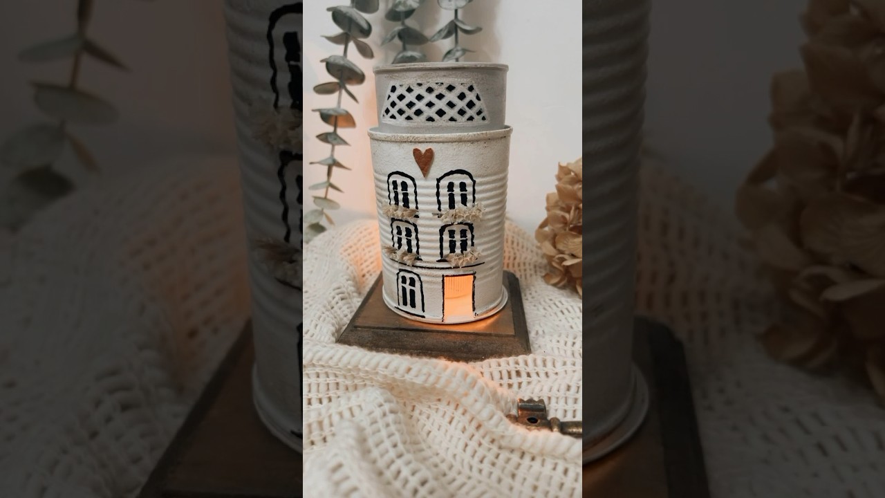 A reciclar latas♻️ suscribite para ver m&aacute;s ideas💡#latas #ideasconlatas #reciclaje #reciclagem #diy