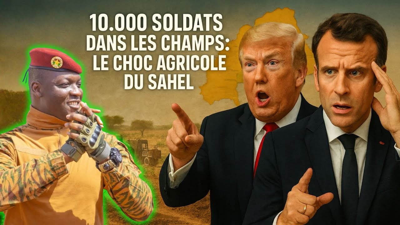 Ibrahim Traoré dévoile 8 000 soldats et 150 000 ha: un choc qui inquiète la France
