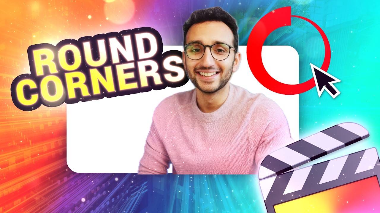 Закругленные углы, как у Али Абдаала в Final Cut Pro, с этим БЕСПЛАТНЫМ плагином!