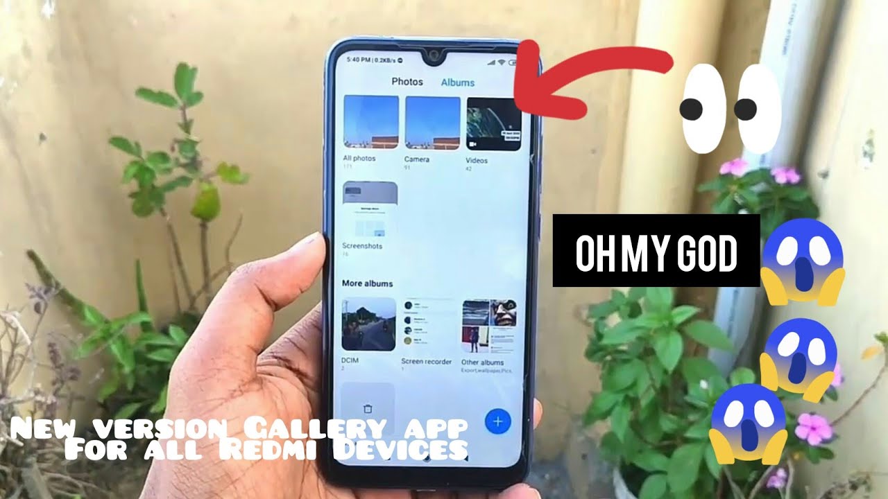 Miui 11 new gallery app update for all xioami and Redmi phones download now