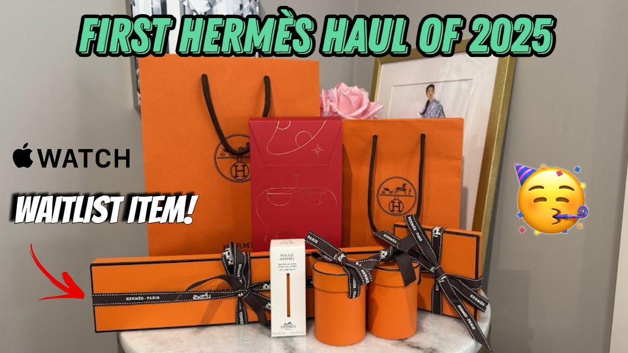 Моя первая покупка Hermès в 2025 году! Распаковываю ремешок для Apple Watch из списка ожидания | ...