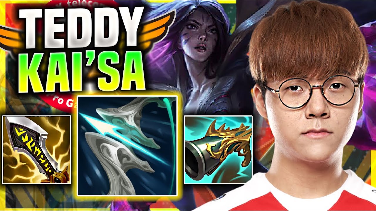 TEDDY HARD CARRY WITH KAI'SA! - T1 Teddy Plays Kai'sa ADC vs Aphelios! | Season 11