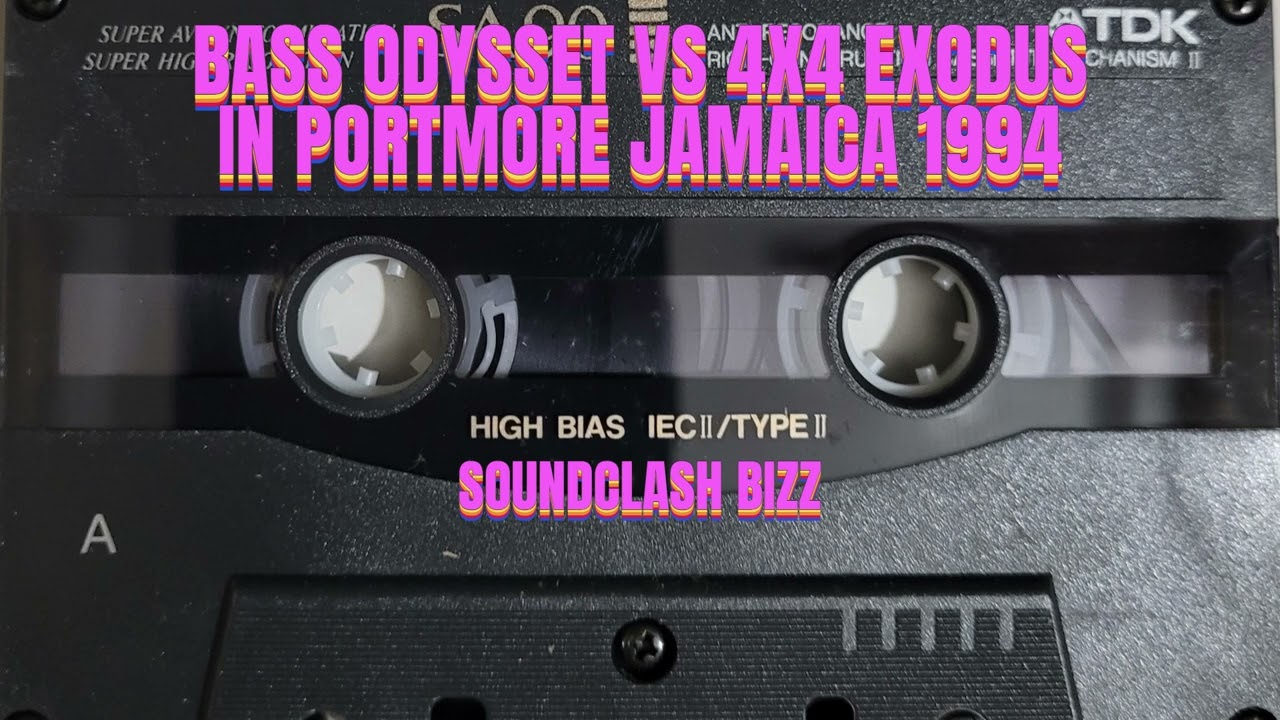 BASS ODYSSEY VS 4X4 EXODUS IN PORTMORE JAMAICA 1994 / BASS ODYSSEY SIDE