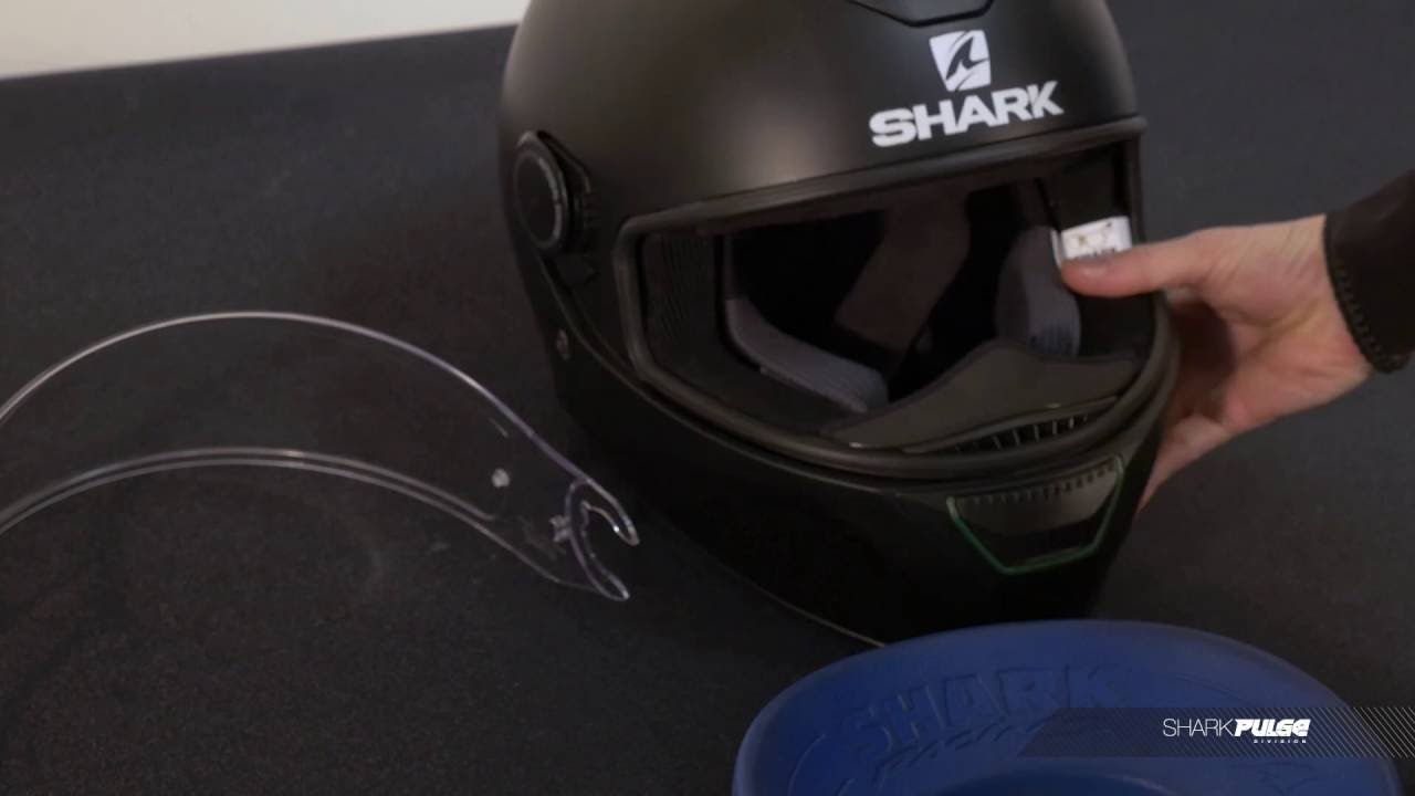 SHARK Skwal Démontage / Remontage Ecran _ Dismantling  / Assembling Visor