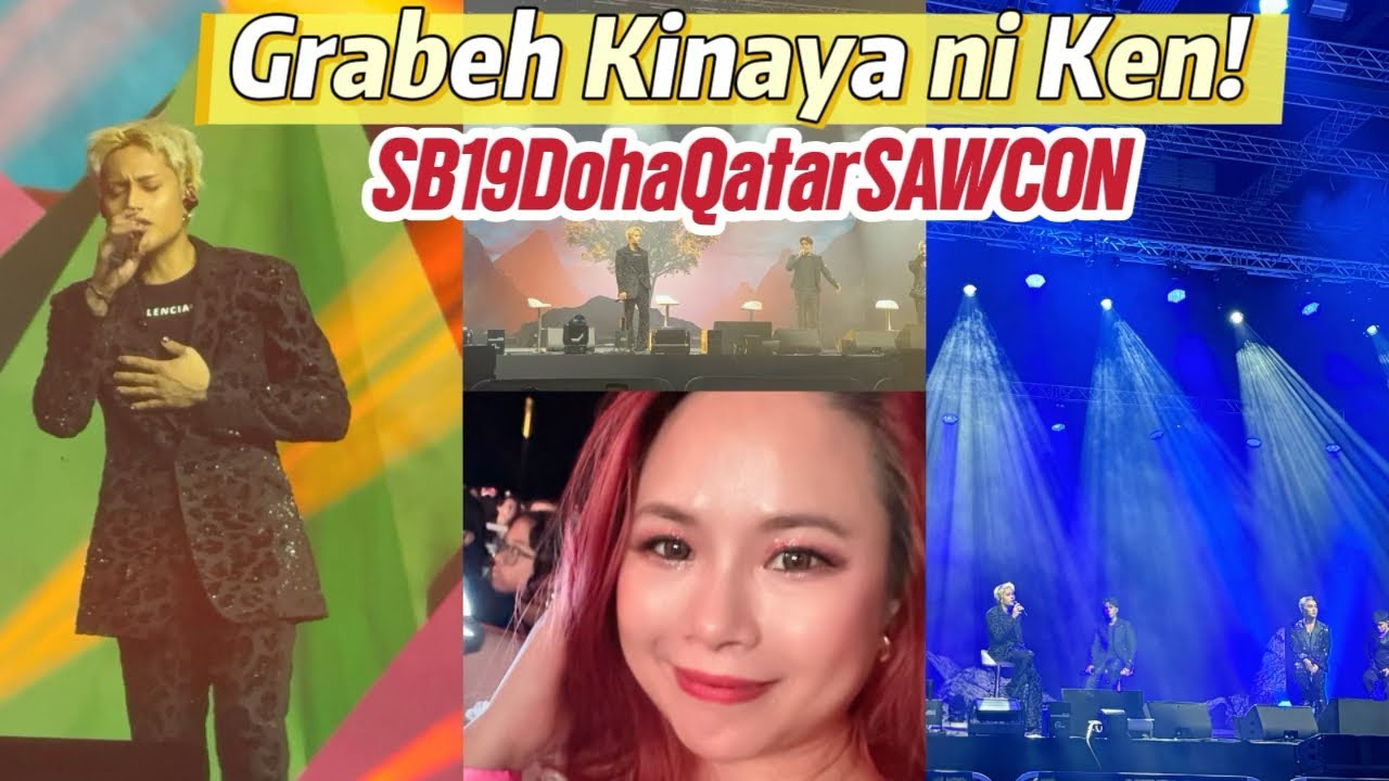 SB19 SAW DOHA PARTY MODE+ Кен изо всех сил старался спеть свои реплики! 🥲