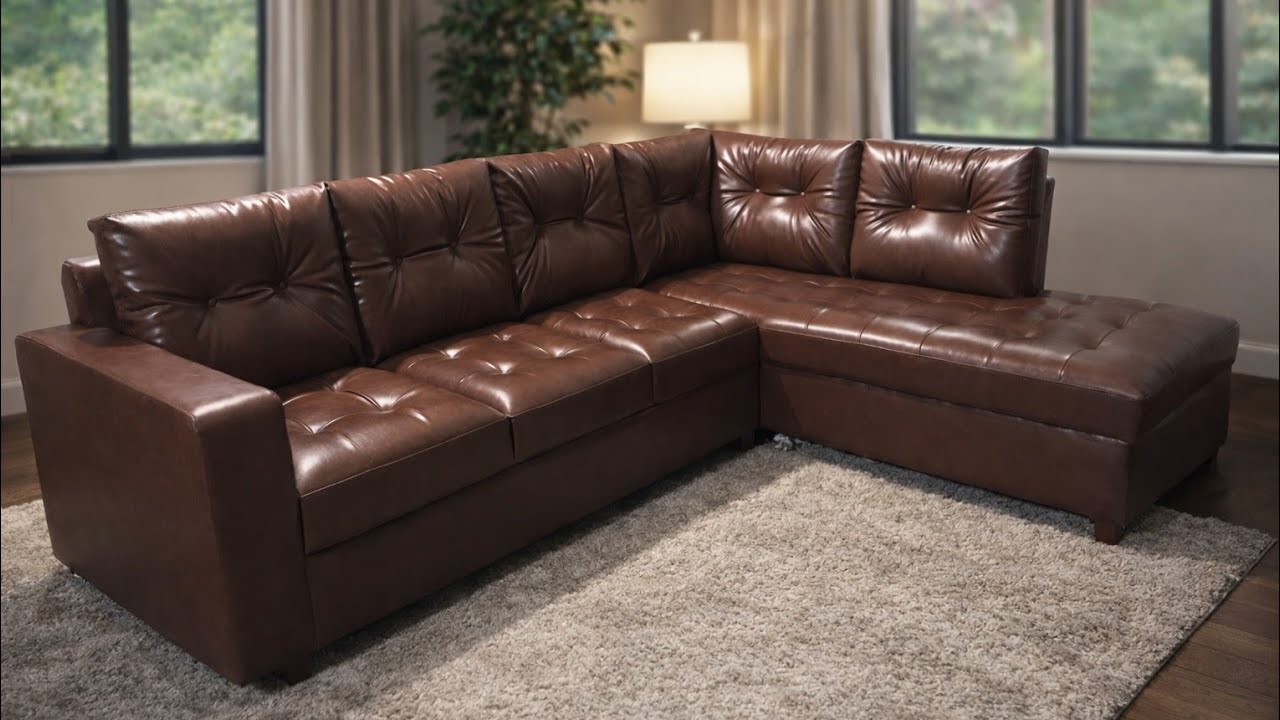 Handmade Sofa Upholstery | Button Tufting Process Step by Step (No Talking)