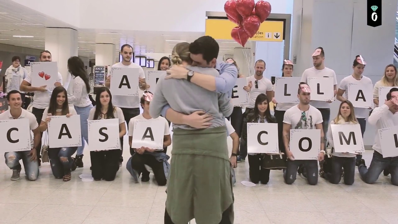 O Pedido de Casamento Aeroporto GRU