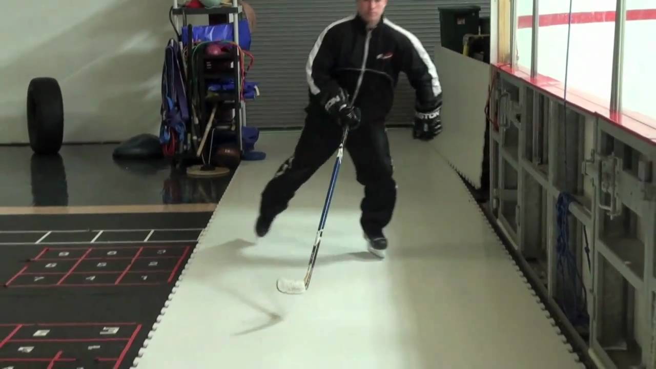 New Hyper-Glide Synthetic ice test