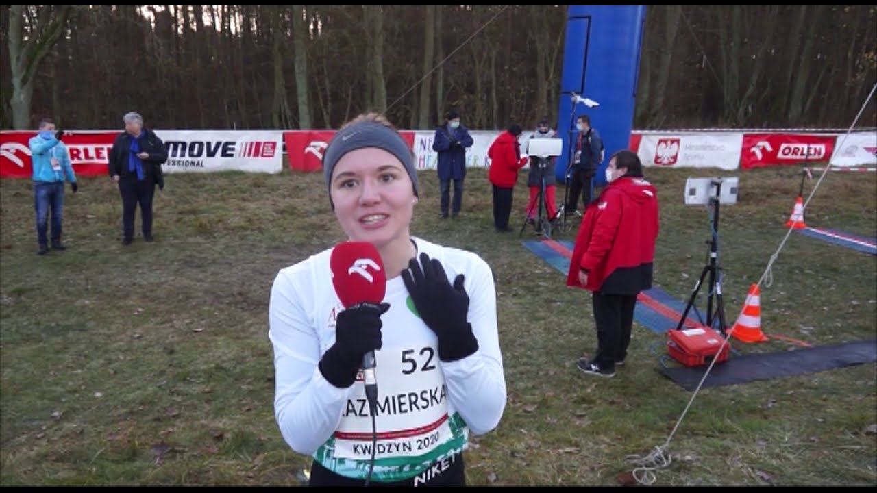 Klaudia Kazimierska ze złotem MP U20 w przełajach na 2 km