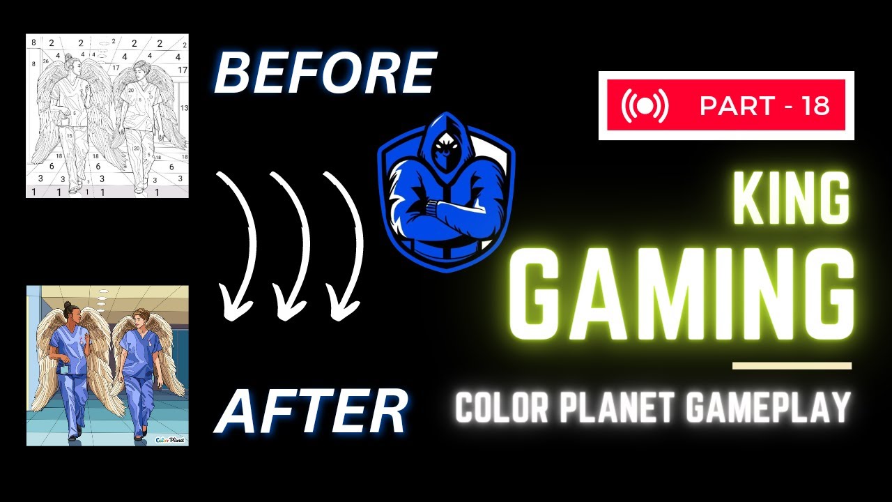 Color Planet Game Gameplay | Part - 18 | Two Angel's | Gaming King | #colorplanet #gameplay #games |