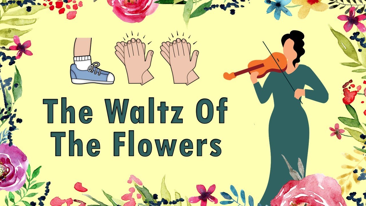 Waltz of the Flowers | Body Percussion Play Along | 3/4 Practice for Kids 🌸