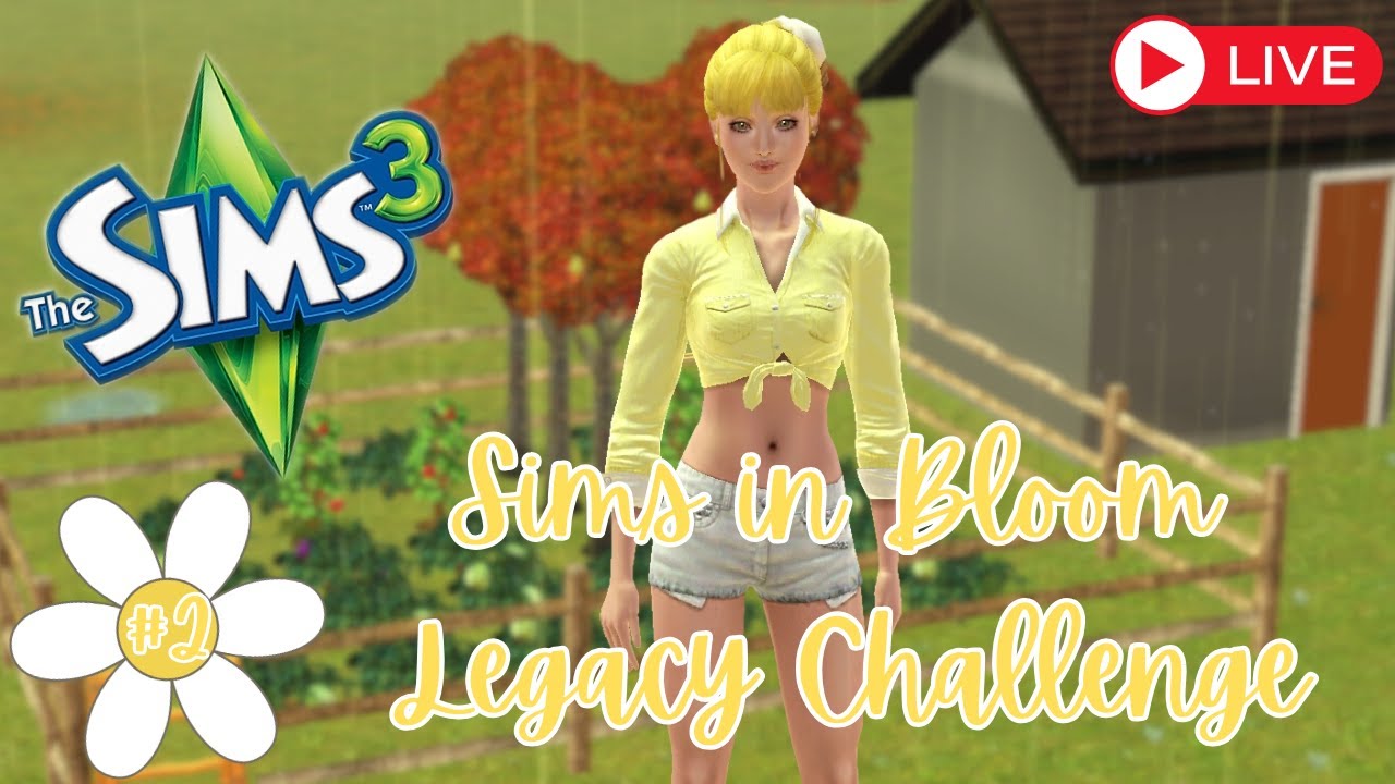 Building a House and Getting Married! Sims in Bloom Legacy