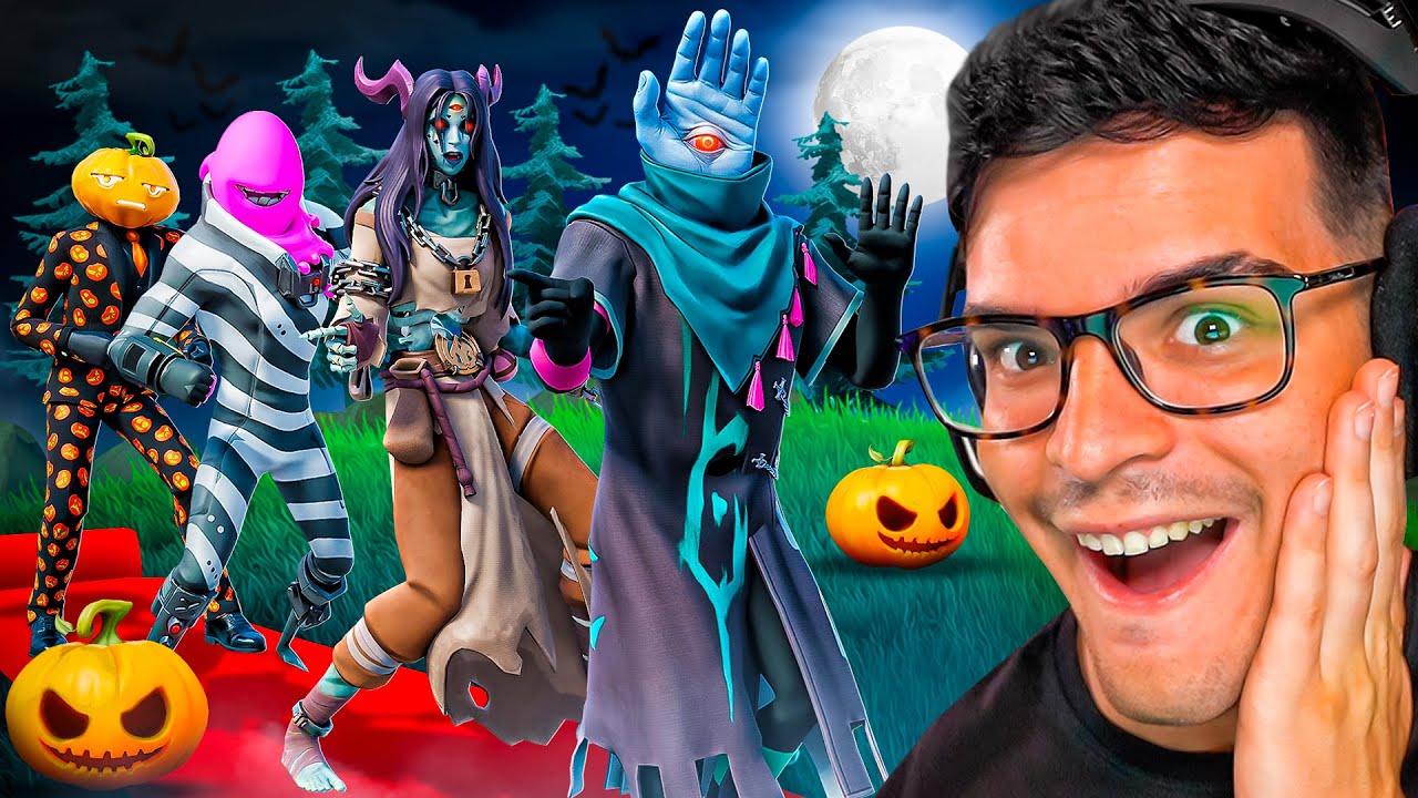 CONCURSO de MODA DE HALLOWEEN en FORTNITE!