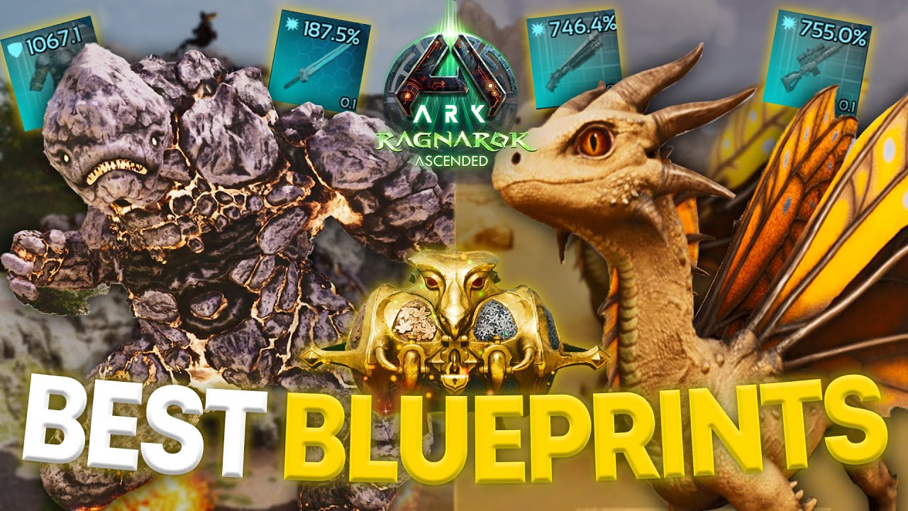 8 ЛУЧШИХ СПОСОБОВ ДОБЫВАТЬ ЧЕРТЕЖИ в RAGNAROK! | ARK: Survival Ascended