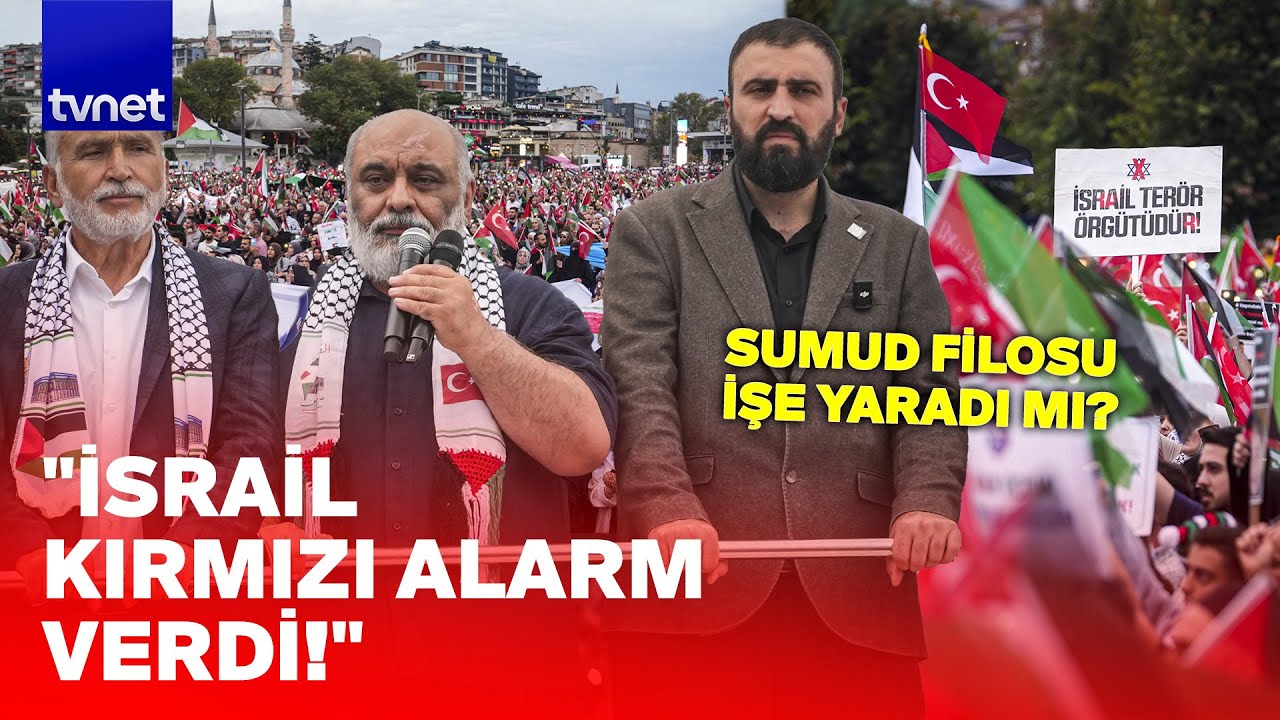 İsrail bu filodan neden çekiniyor? Yüz binlerce kişi Gazze ve Sumud Filosu’na destek için yürüdü!