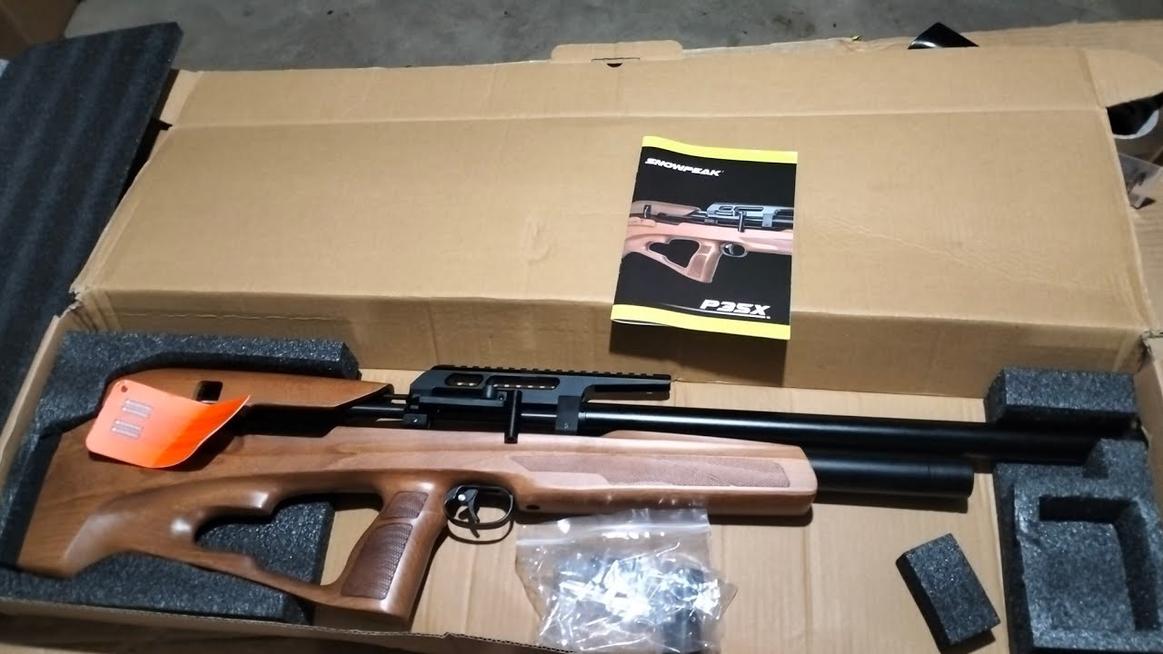 Snowpeak p35x with  longer barrel | testing before shipping .
