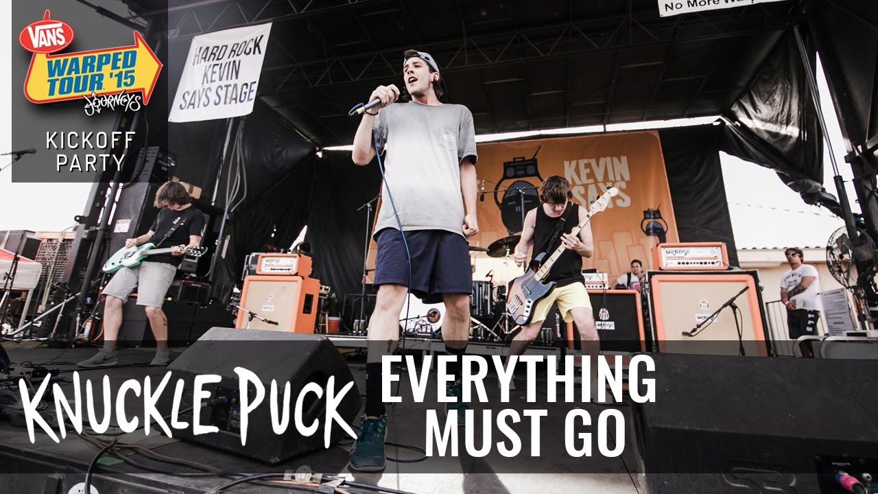 Knuckle Puck - Everything Must Go (Live 2015 Warped Tour Kickoff Party)