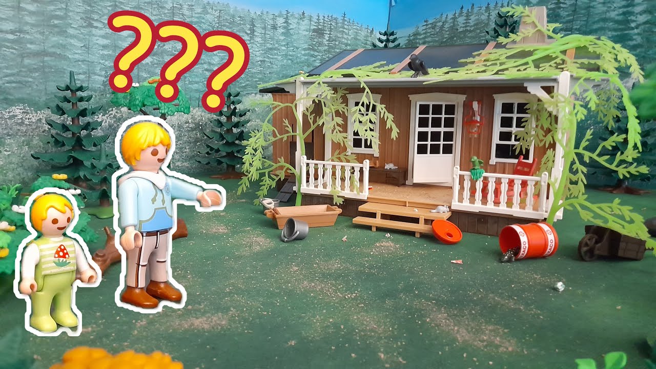 Playmobil Familie Rauter - Die Hütte im Wald - Abenteuer aus Linsendorf - Kinderfilm