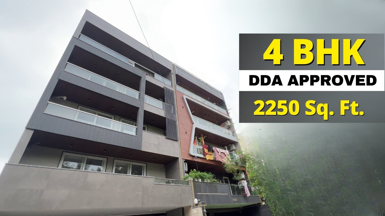 DDA Approved ✅ 4 BHK Flat for Sale in Dwarka | Sector 8 Dwarka Builder Floors #4bhk #3bhk