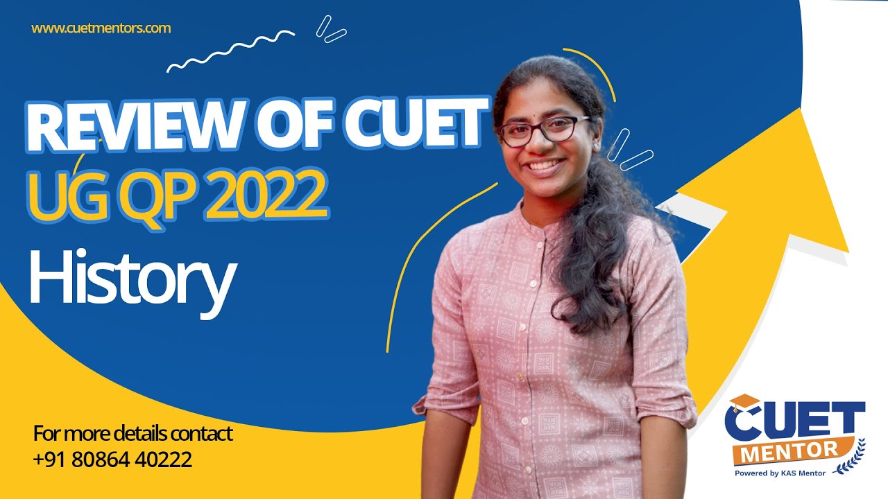 CUET History - Previous year question paper analysis - Cuet 2023