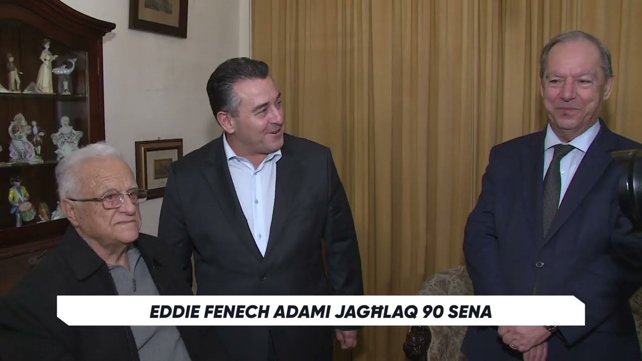Eddie Fenech Adami jagħlaq 90 sena