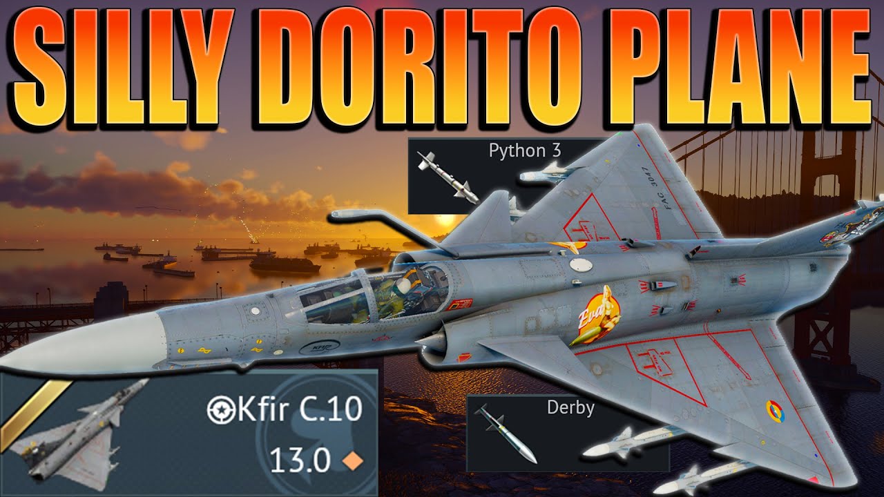 Kfir C.10: Самолет Silly Dorito