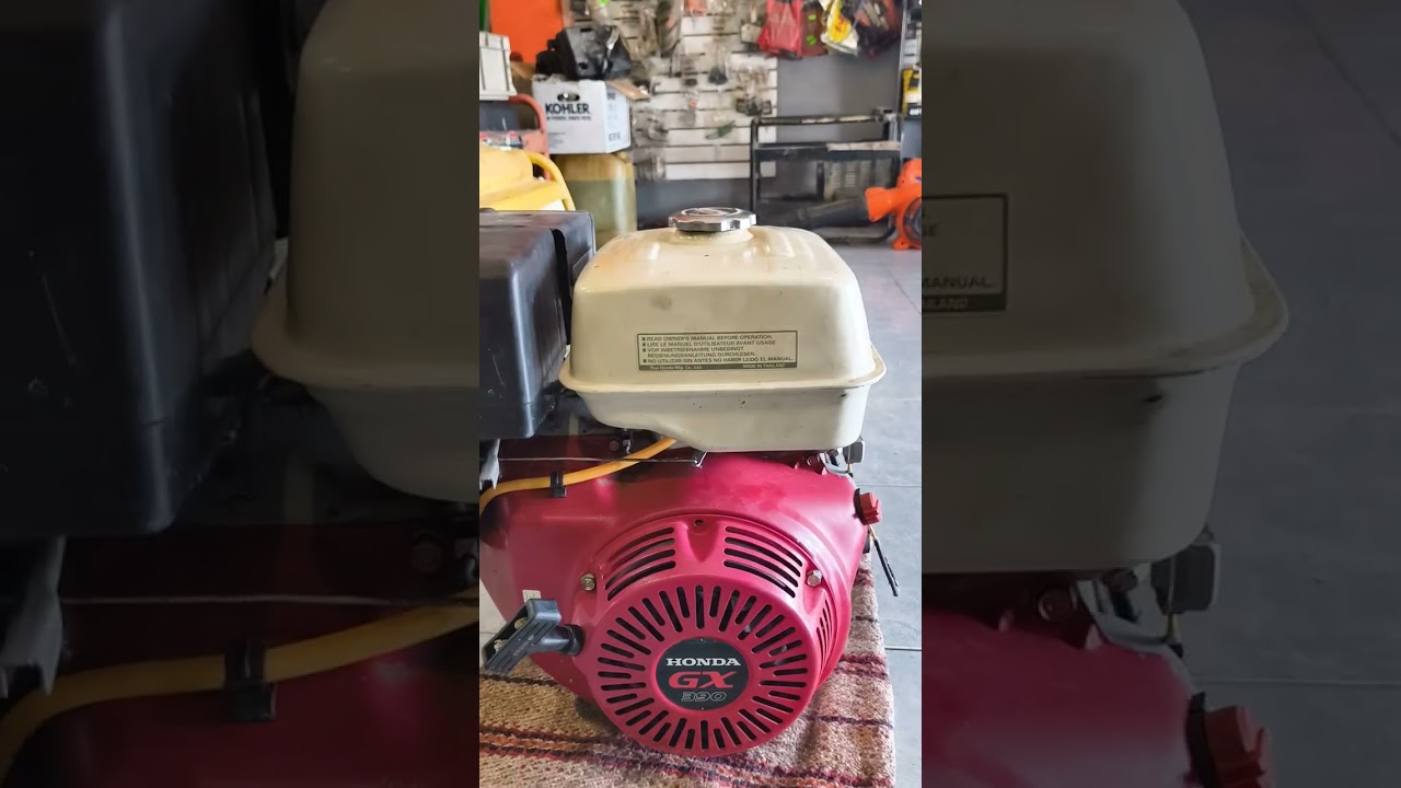 MOTOR HONDA GX 390 , GX270 , GX160 / FALTA DE PONTENCIA