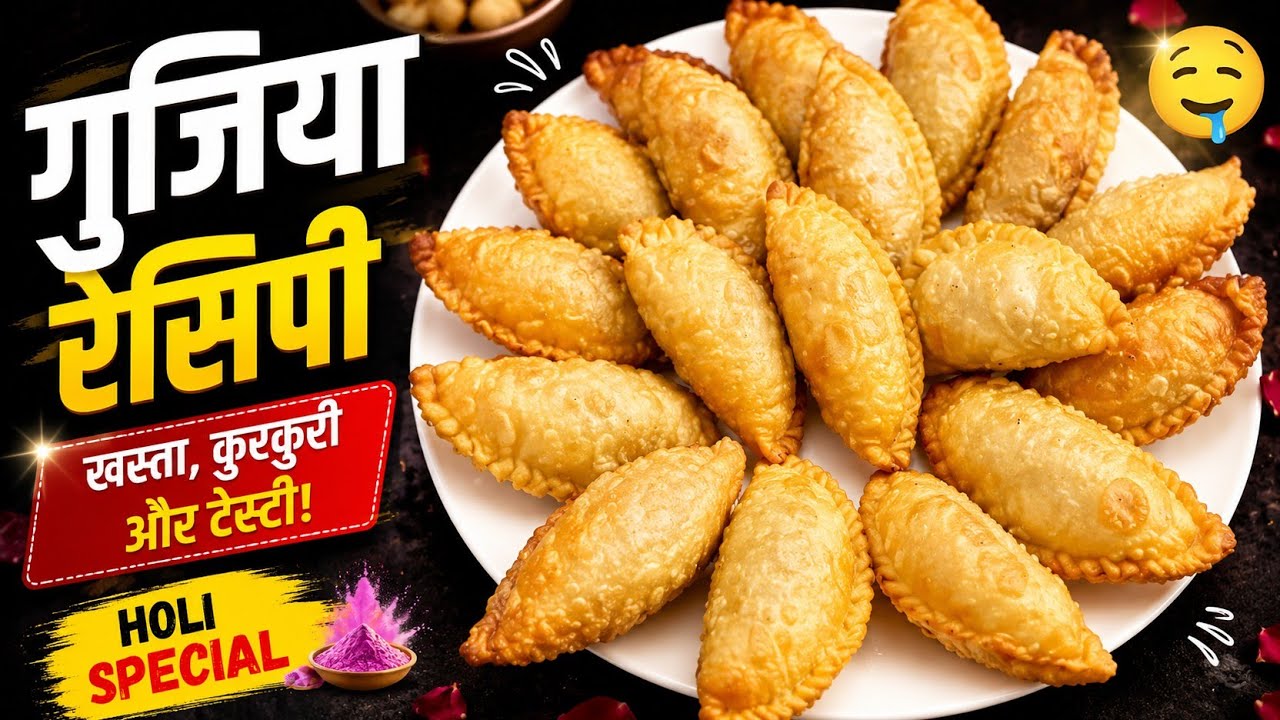 Khasta Mawa  Gujhiya recipe|| Holi special || trending recipe|| 2026||