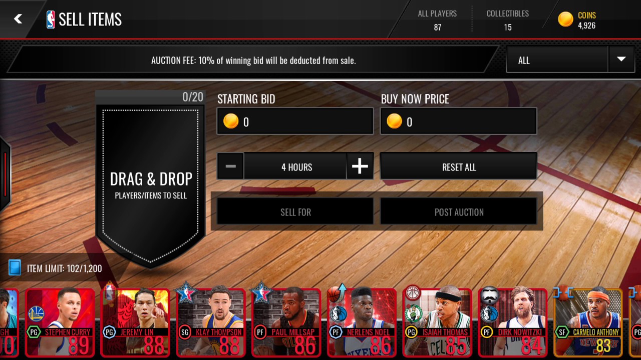 Quickselling 99 Kevin Durant - Nba Live Mobile