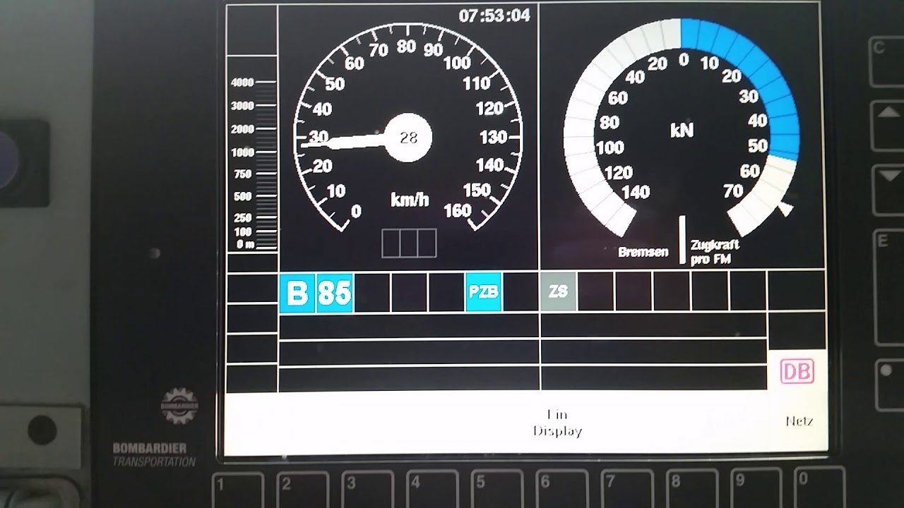 BR 185 Beschleunigung 0-100 km/h