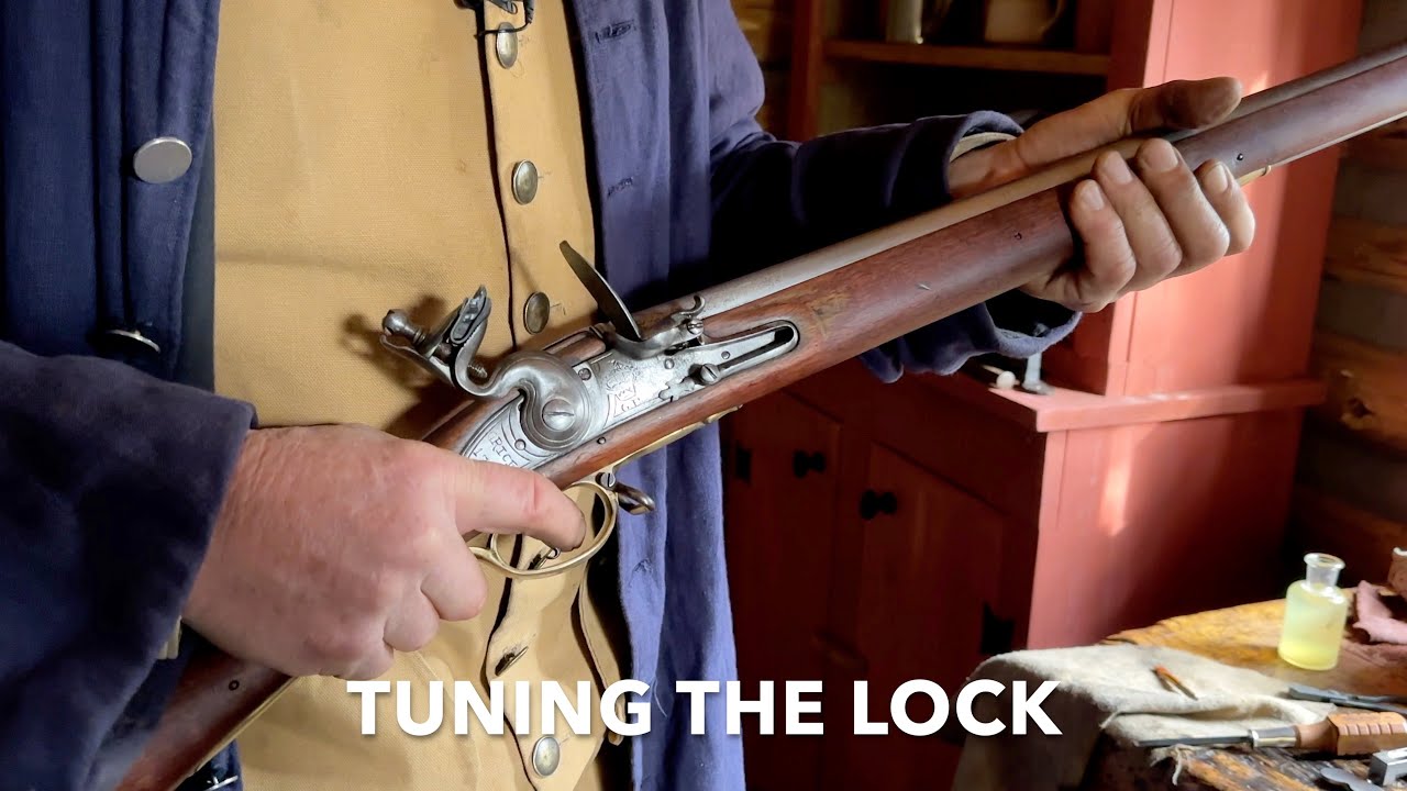 Brown Bess:  Fine Tuning the lock: Part 2 of  Refurbishing a Brown Bess | FRONTIER LIFE | MUSKET |