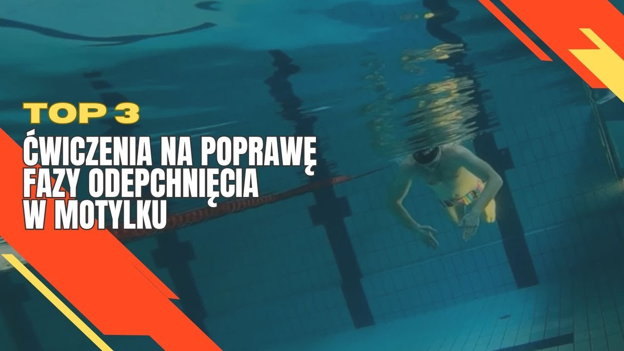 TOP 3 ćwiczeń, dzięki którym poprawisz swoją fazę odepchnięcia w stylu motylkowym [Eng sub]