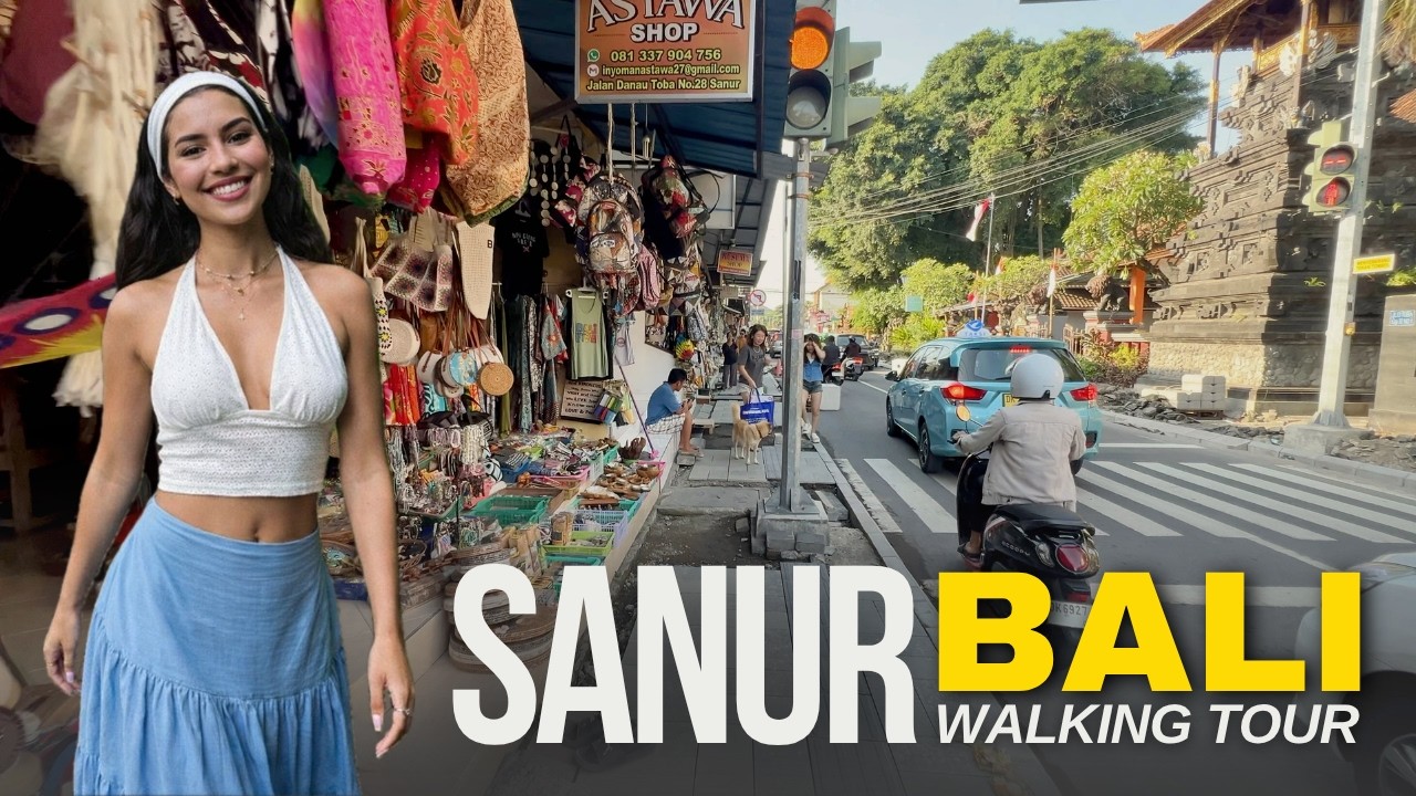 SANUR WALKING TOUR 🇮🇩 BALI INDONESIA 2026 🌴 Authentic Bali Beyond the Resorts