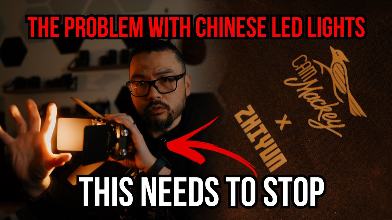 Zhiyun x CAM MACKEY X100 RGB Light - The CHINESE LED problem...