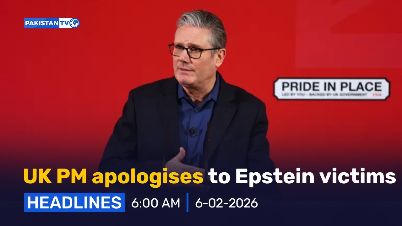 UK PM apologises to Epstein victims | PakistanTV