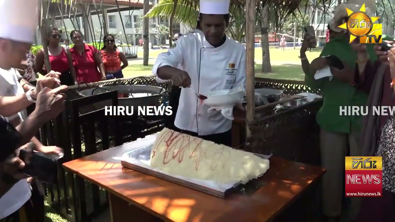 අඩි 3කට වඩා වැඩි දැවැන්ත ආස්මියක් වයික්කාලෙන් - සූපවේදීන්ගෙන් අපූරු වැඩක් - Hiru News