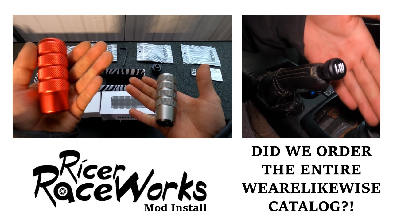 DID WE ORDER THE ENTIRE WEARELIKEWISE CATALOG?! | Ricer Race Works
