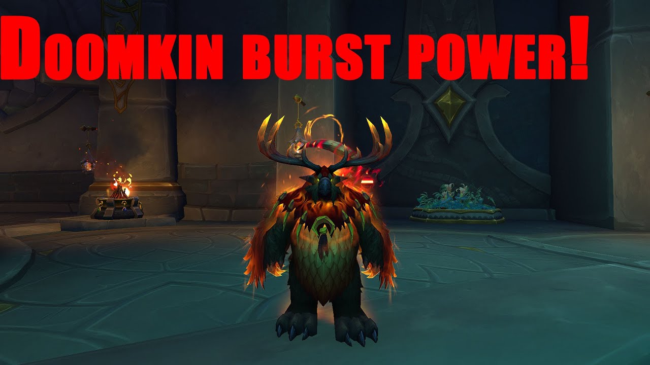 Doomkin burst power! - Balance druid pvp dragonflight 10.2.5