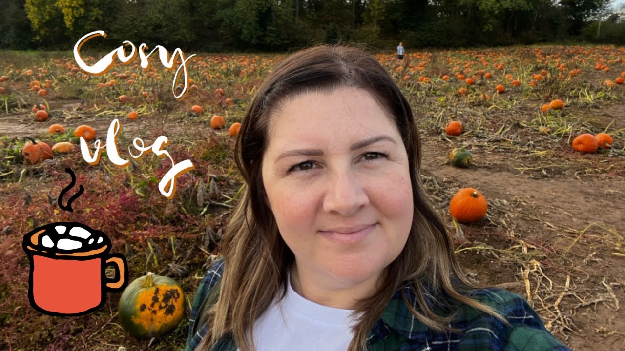 Cosy Vlog | Pumpkin 🎃 picking | PRIMARK haul & speed cleaning