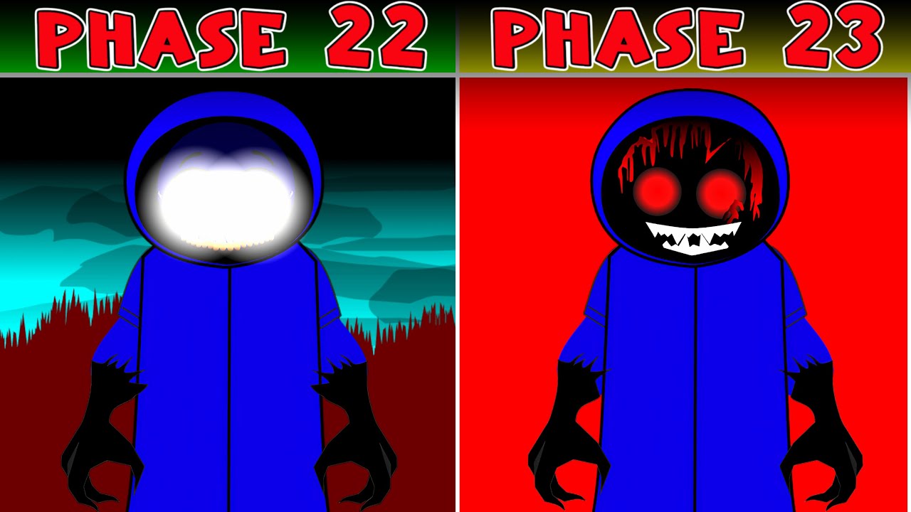 Sprunki New Human – Phase 22 vs Phase 23 Mod Comparison | Fan Mod