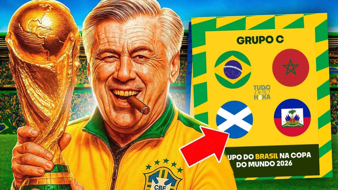 JOGUEI a COPA DO MUNDO 2026 no NOVO FORMATO de 48 SELEÇÕES com o BRASIL !! - PES 2021 com PATCH
