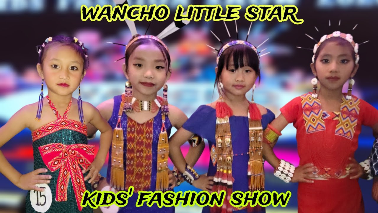 Wancho traditional kids' fashion show  at longding || arunachal pradesh #wanchooriah #longding